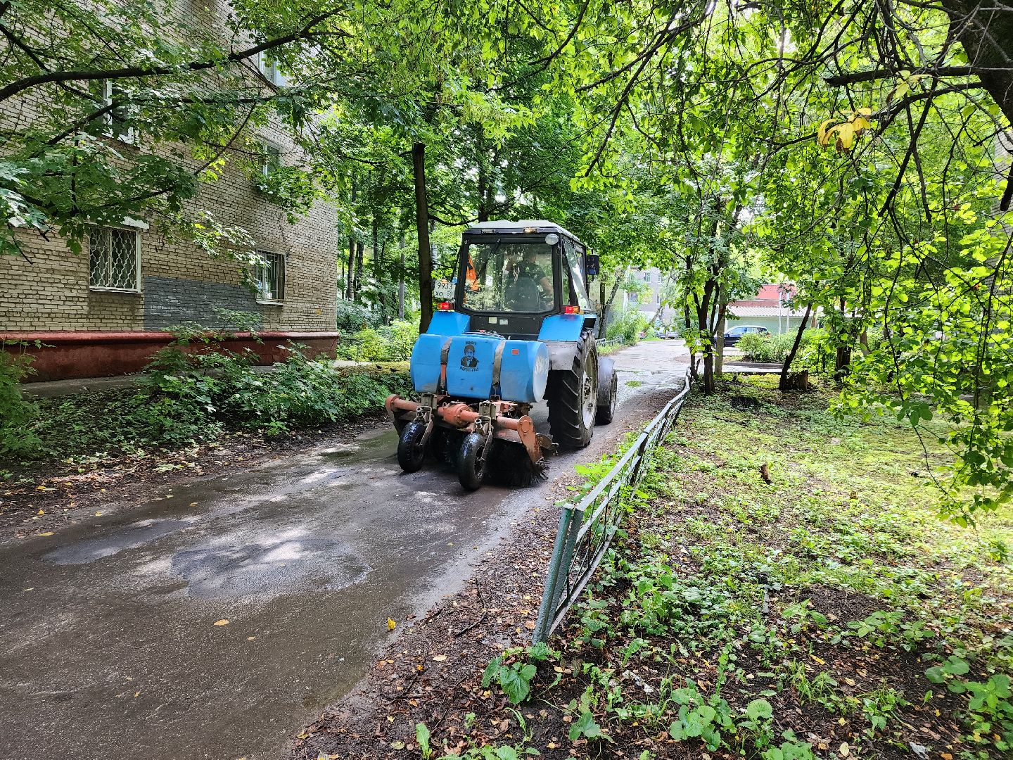 двор, доброе дело, Пушкино