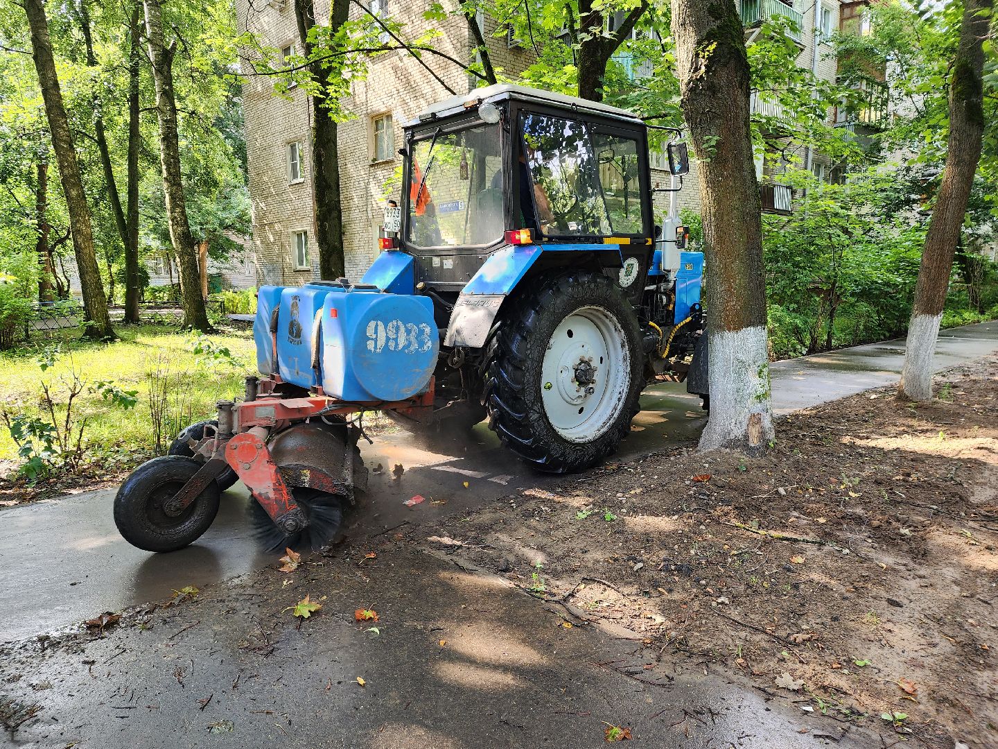 двор, доброе дело, Пушкино