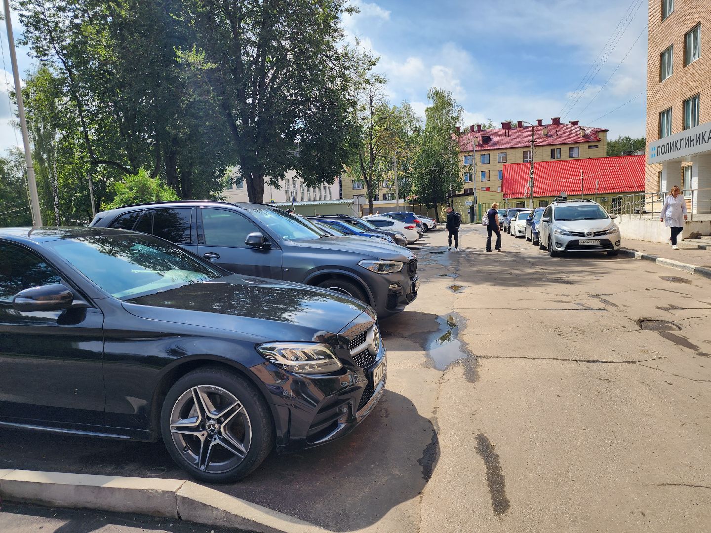 Звенигород, благоустройство медучреждений