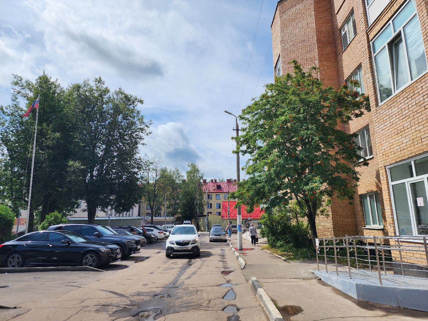 Звенигород, благоустройство медучреждений