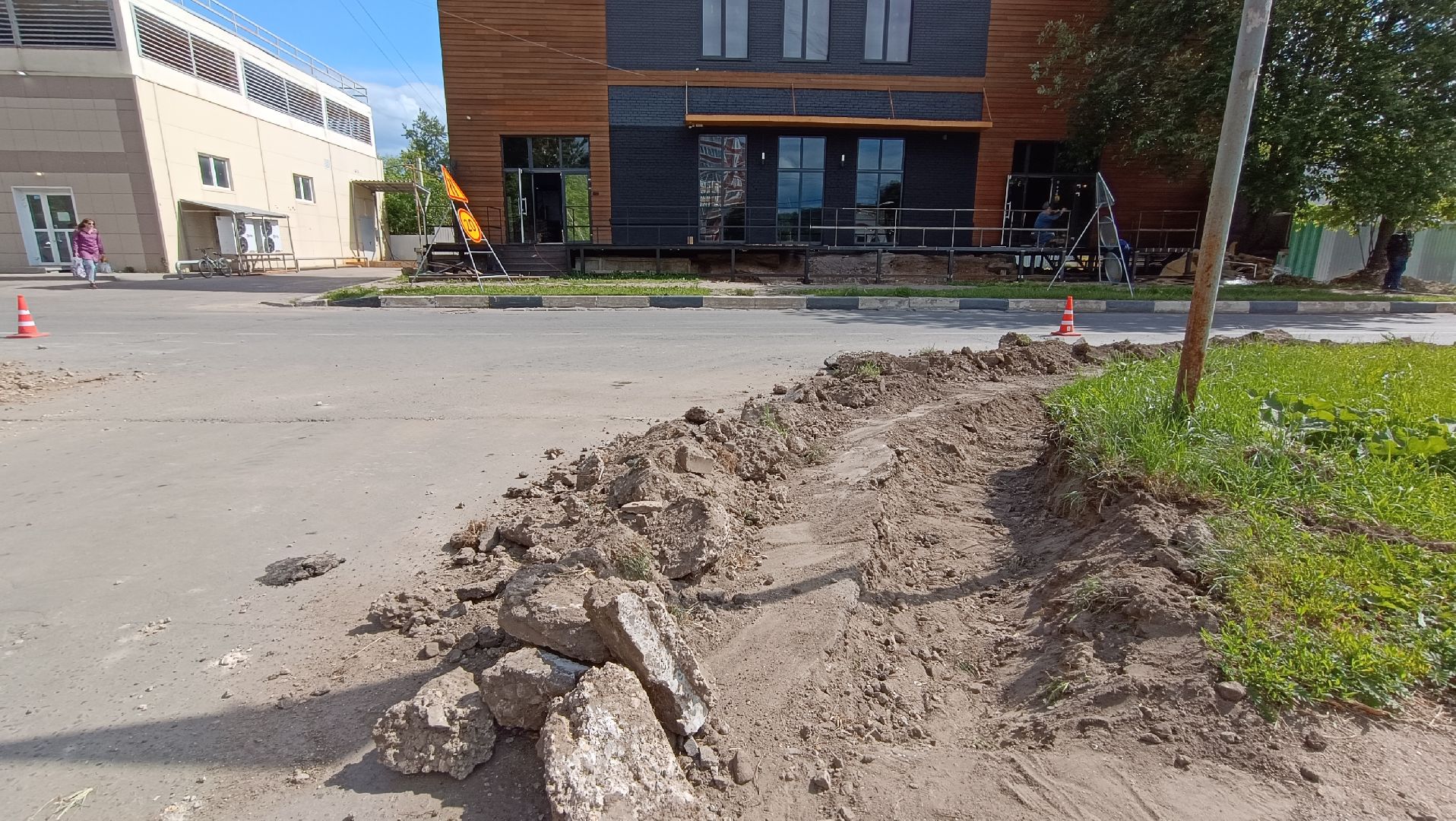 Лобня, дороги, благоустройство