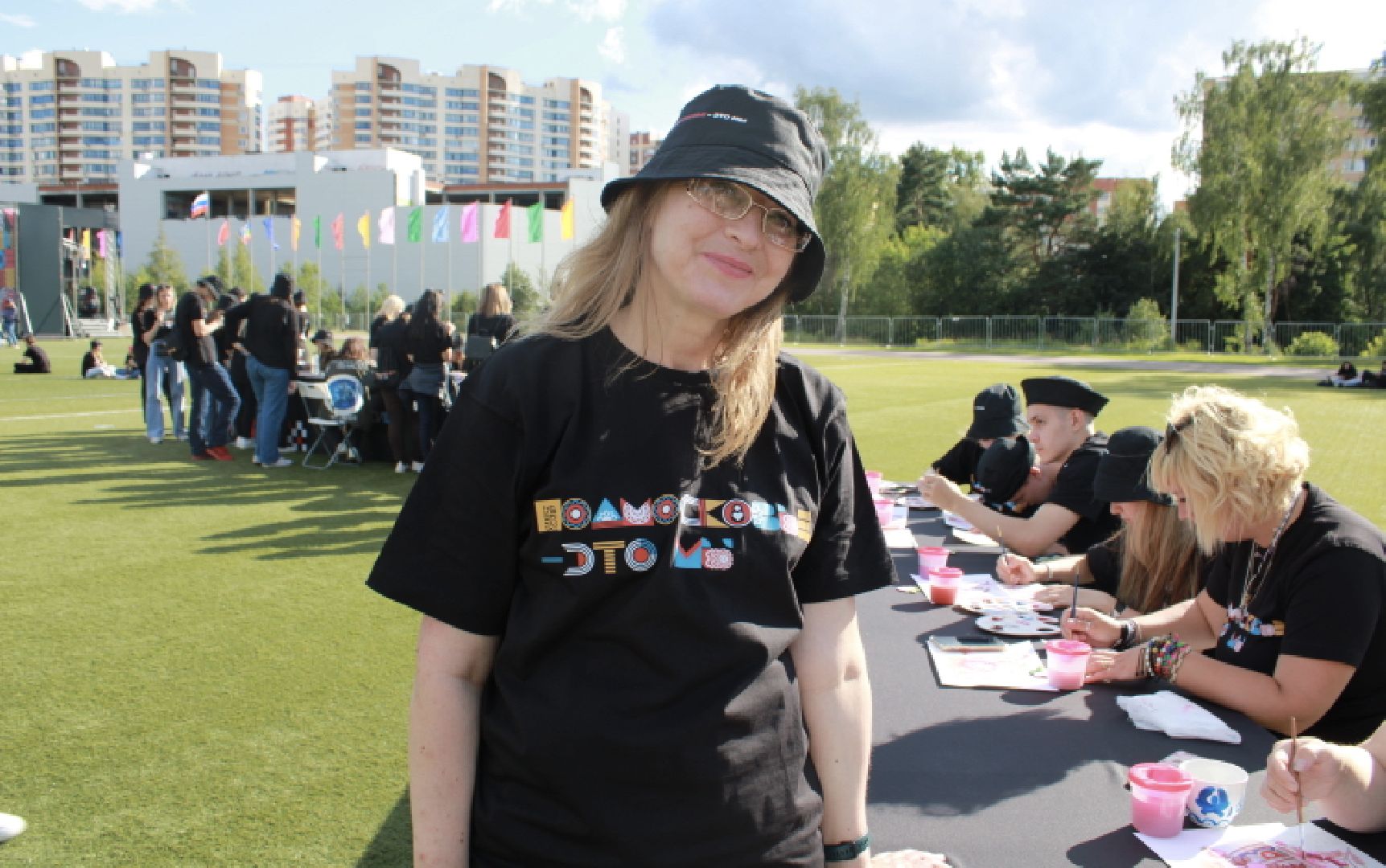 Культура, творчество, эскиз, рисование, картина, лето в подмосковье,