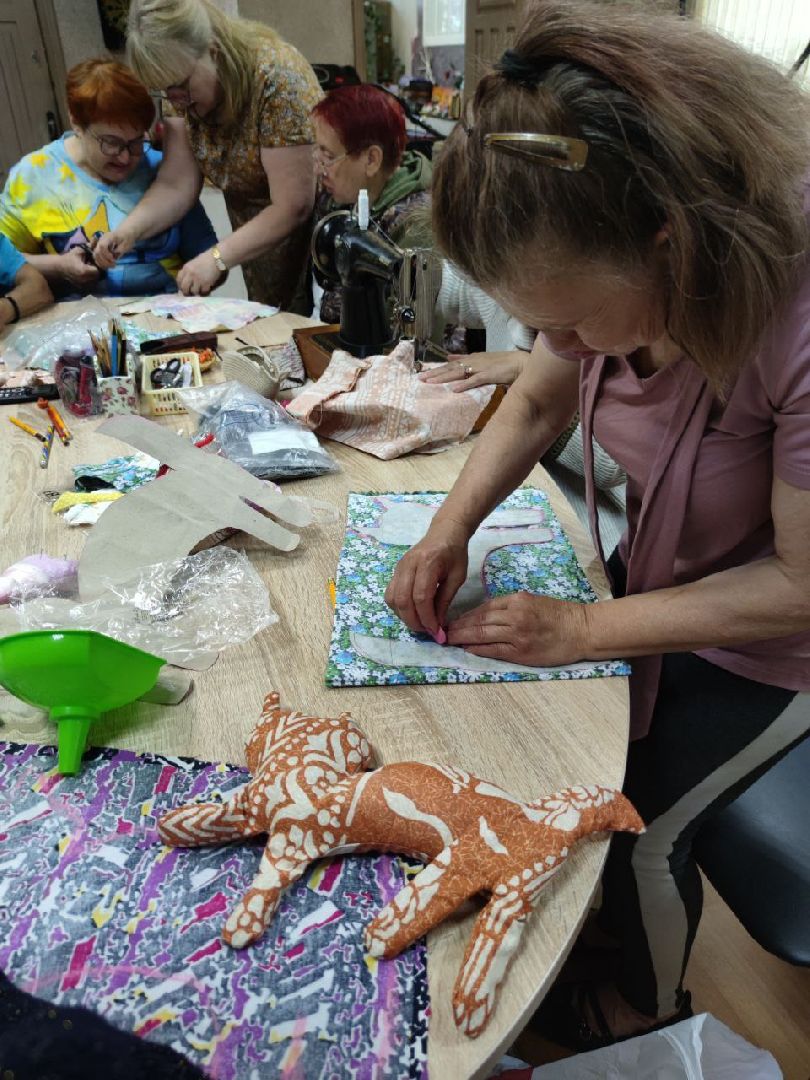 Кашира, Активное долголетие, мастер-класс, шитьё, пэчворк, волонтёрство