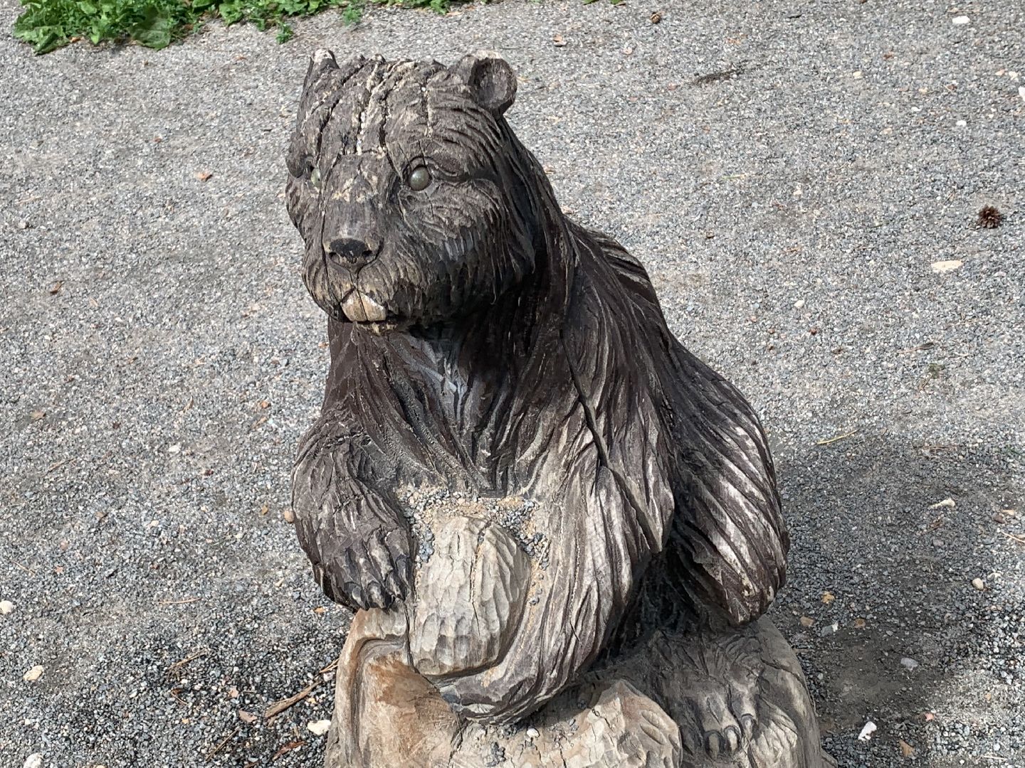 Благоустройство,парки,деревянные фигурки, Красногорск