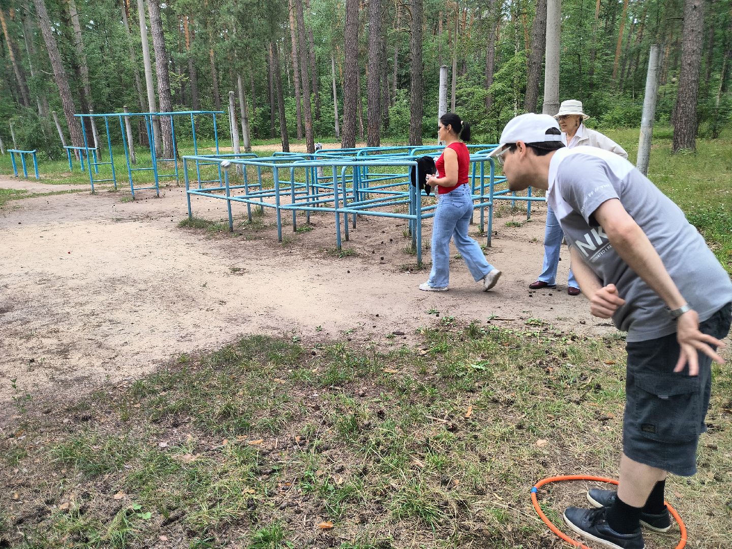 спорт, доступная среда, Протвино, петанк, пенсионеры