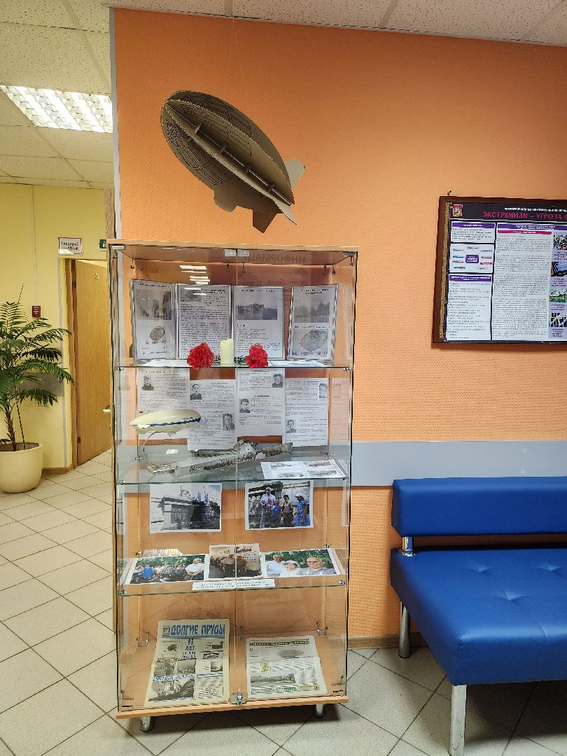 Долгопрудный, дирижабли, Небло-гора, СССР В-6