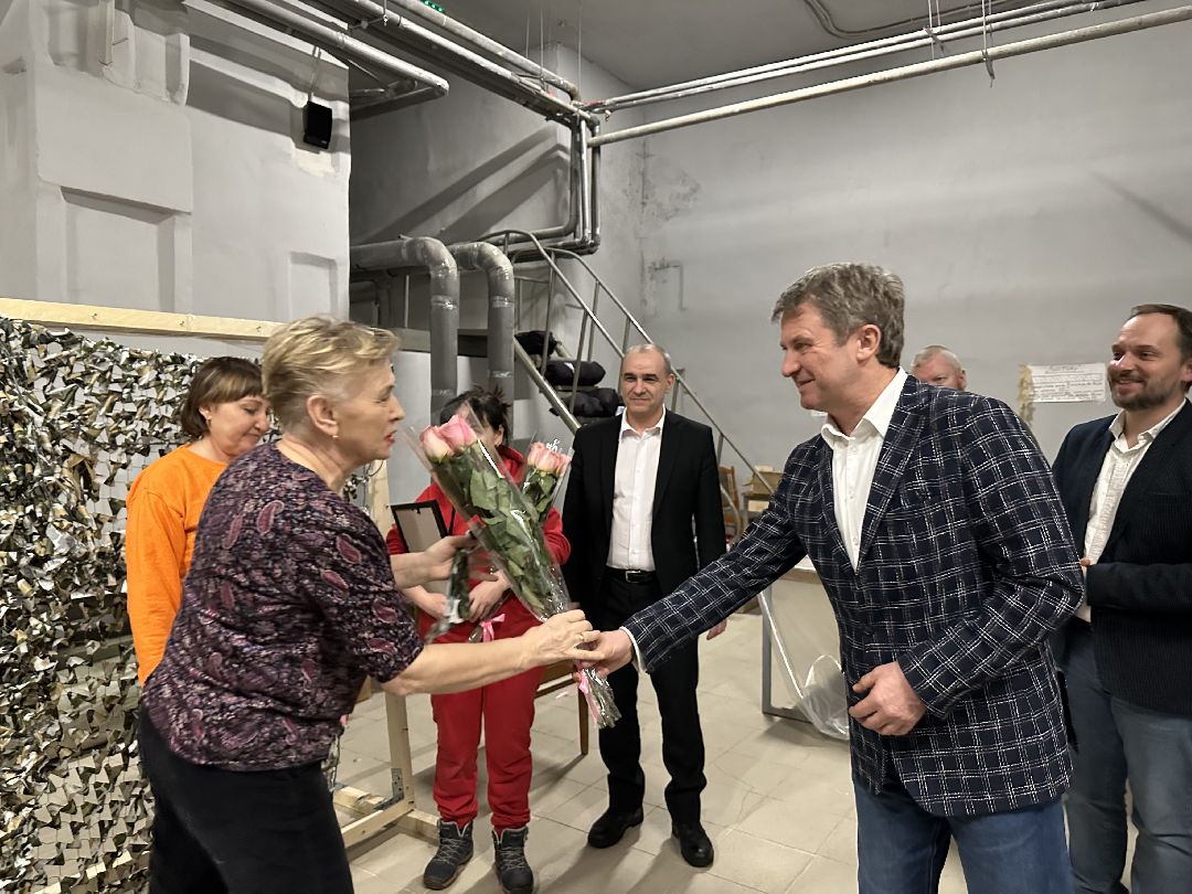 Краснознаменск, СВО, маскировочные сети