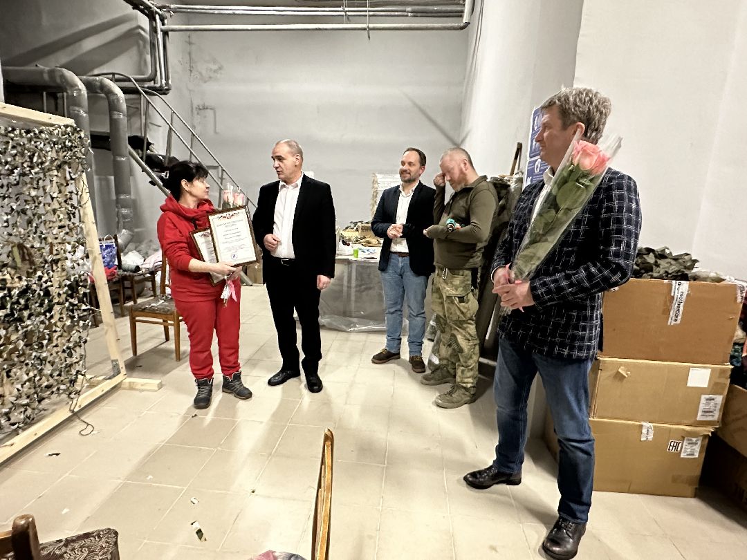 Краснознаменск, СВО, маскировочные сети