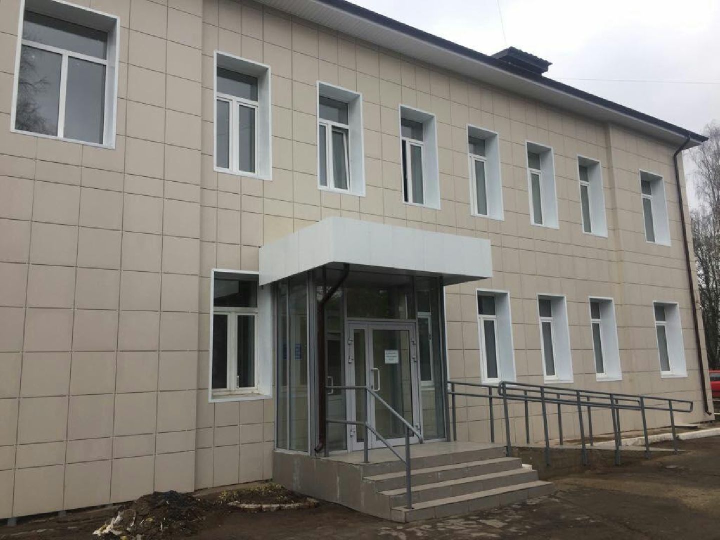 Звенигород, Ершовская амбулатория, медицина, благоустройство медучреждений