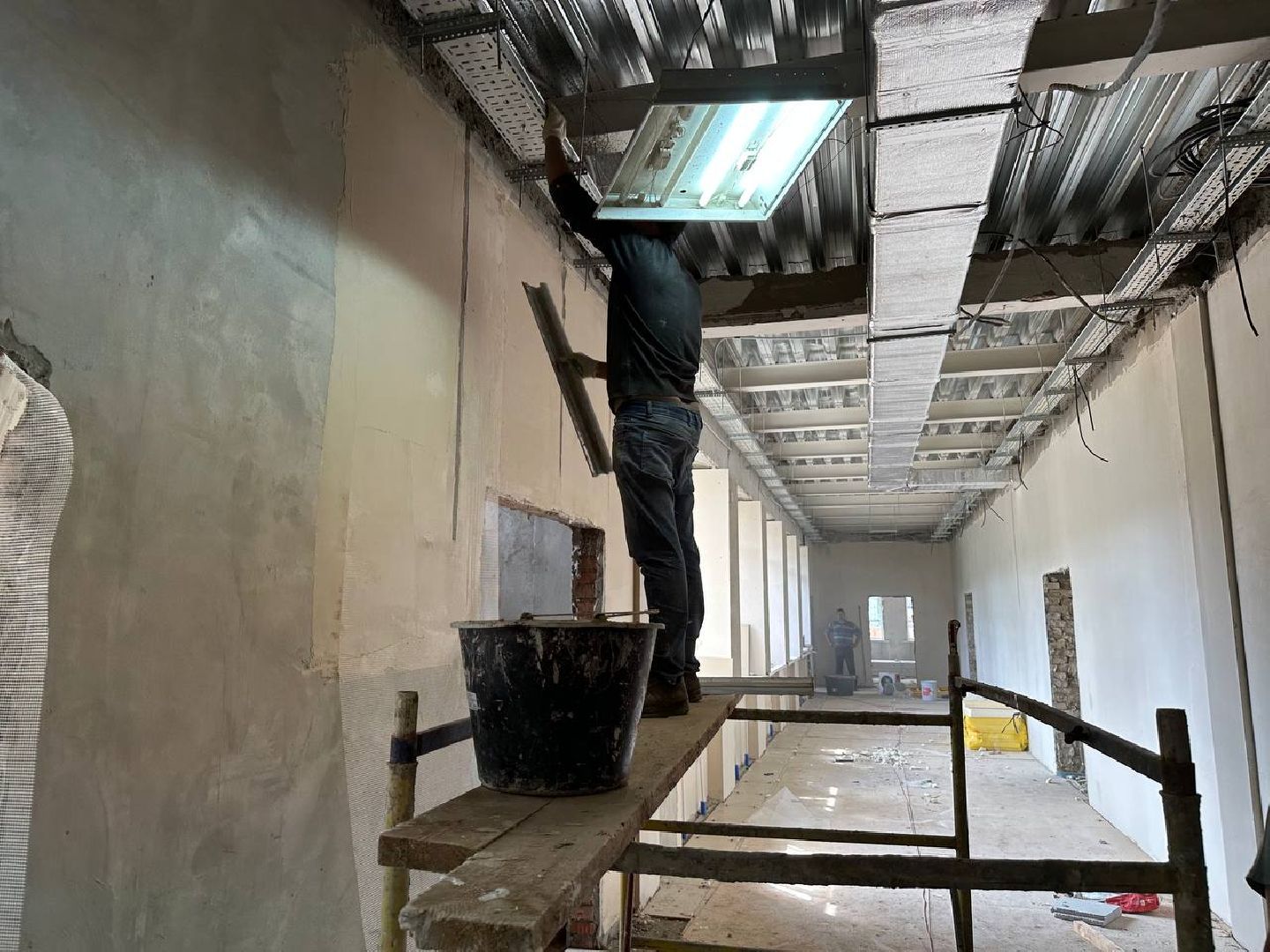 Капитальный ремонт школы, Инспекция депутата, Строительный обьект, Олег Рожнов, Наро-Фоминск