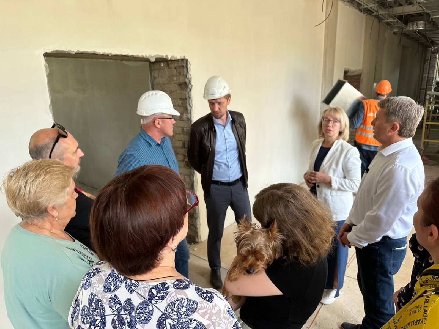 Капитальный ремонт школы, Инспекция депутата, Строительный обьект, Олег Рожнов, Наро-Фоминск