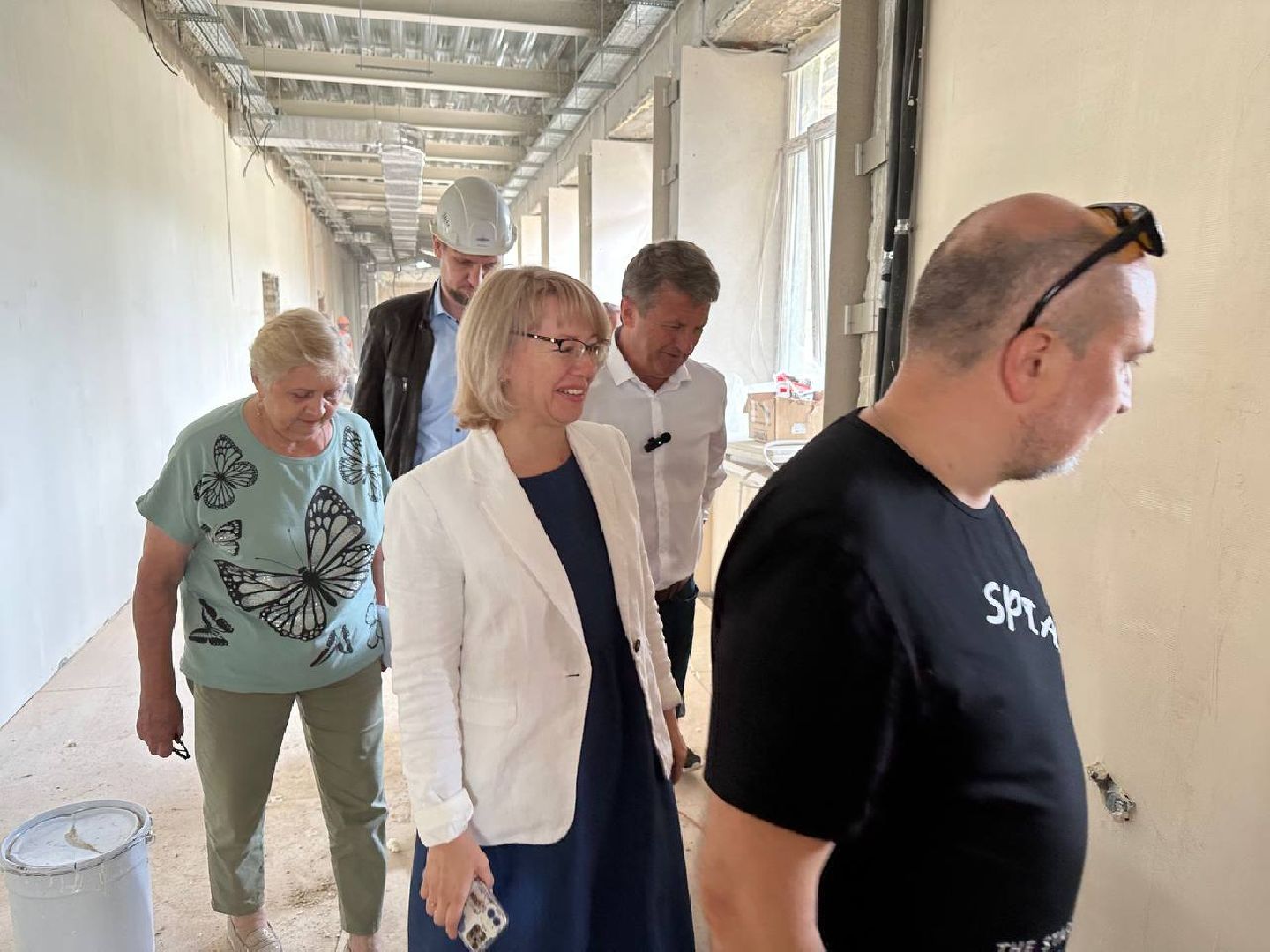 Капитальный ремонт школы, Инспекция депутата, Строительный обьект, Олег Рожнов, Наро-Фоминск