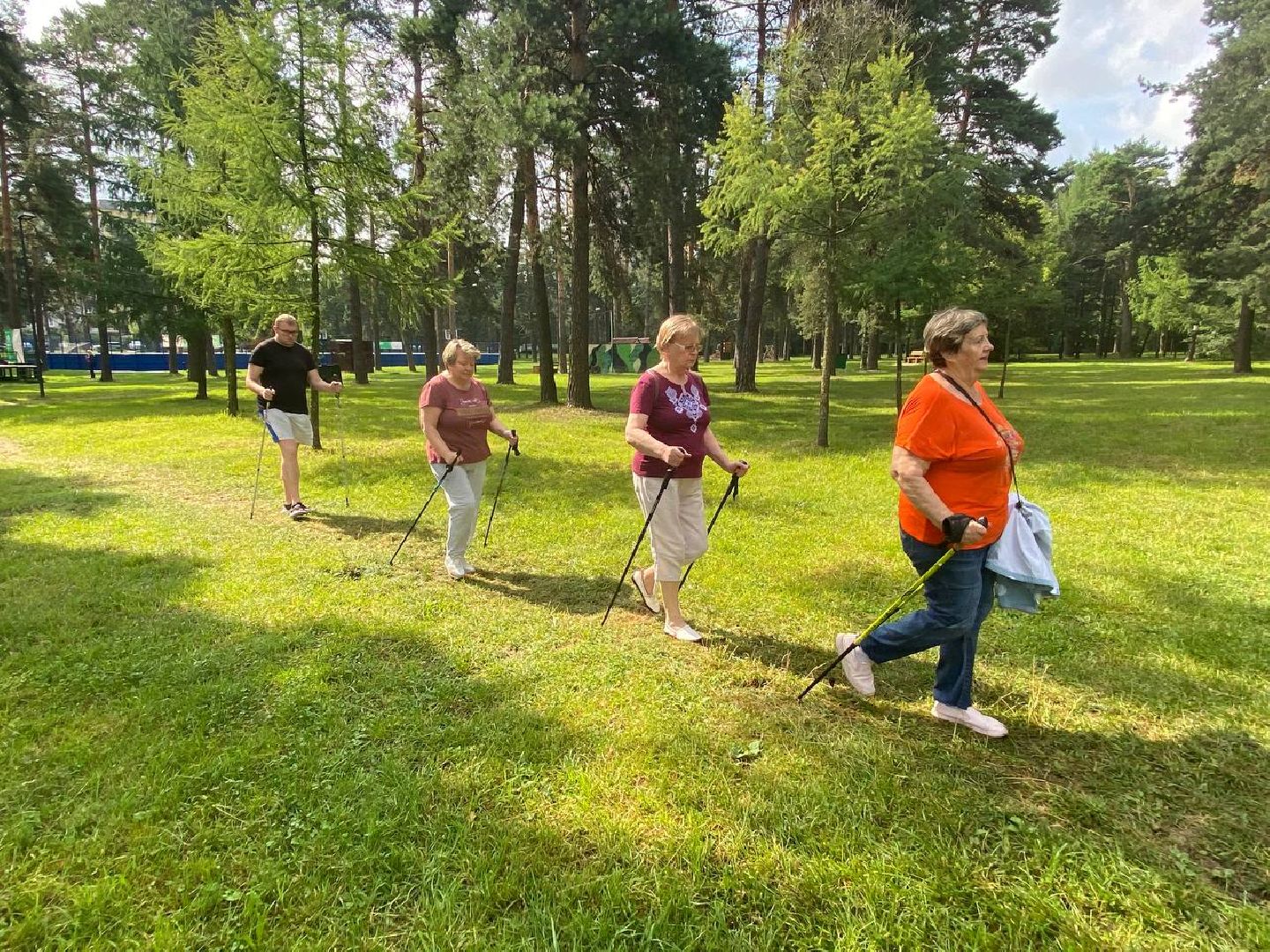 скандинавская ходьба, активное долголетие, Котельники
