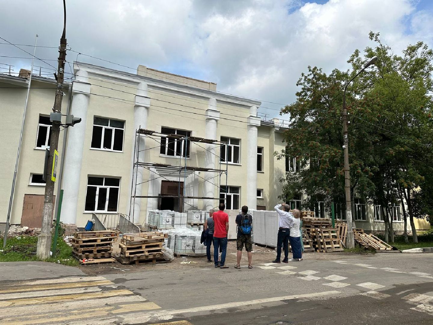 Спортивная школа, капитальный ремонт, спортивные классы, Олег Рожнов, Наро-Фоминск