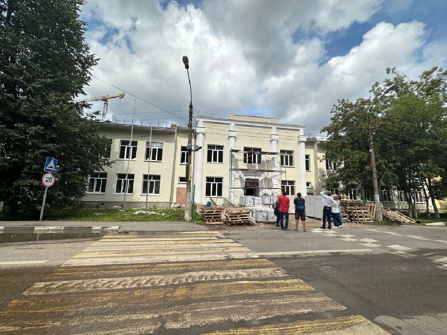 Спортивная школа, тренировочный процесс, спортивная школа, капитальный ремонт, Наро-Фоминск