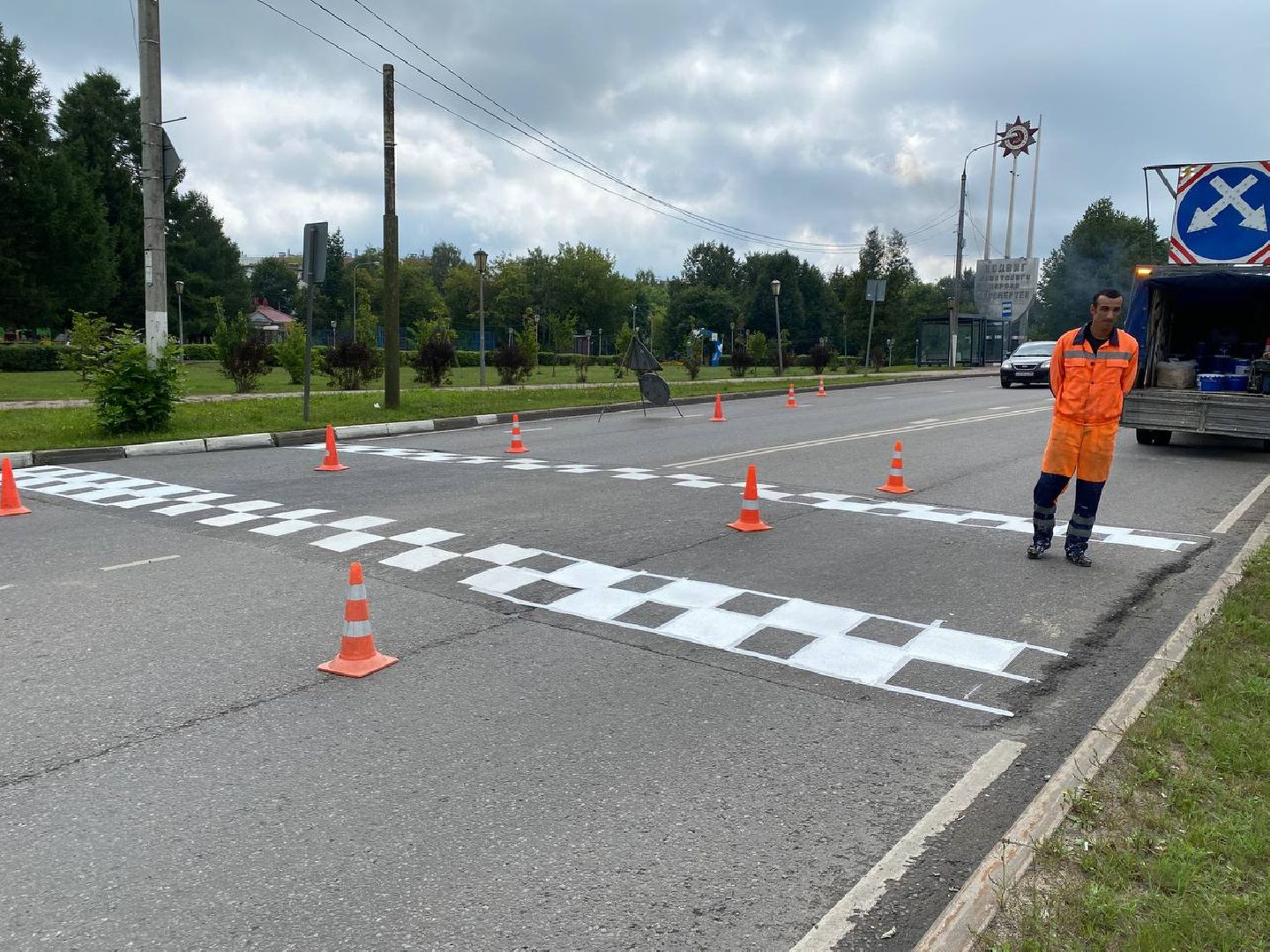 Чехов, дороги, разметка, жители, безопасность