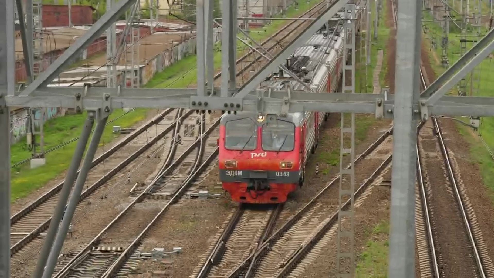 Реутов, строительство, переход, над землёй