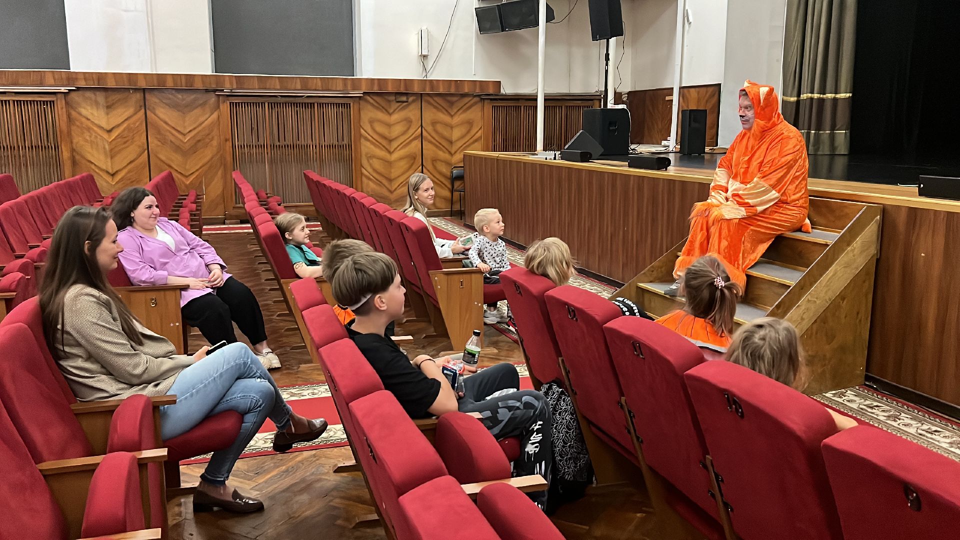 Химки, дворец культуры, дети, мультфильм, народы России