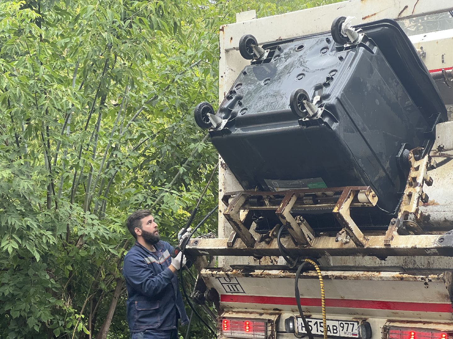 Химки, ЖКХ, благоустройство, мусорные контейнеры, сбор мусора