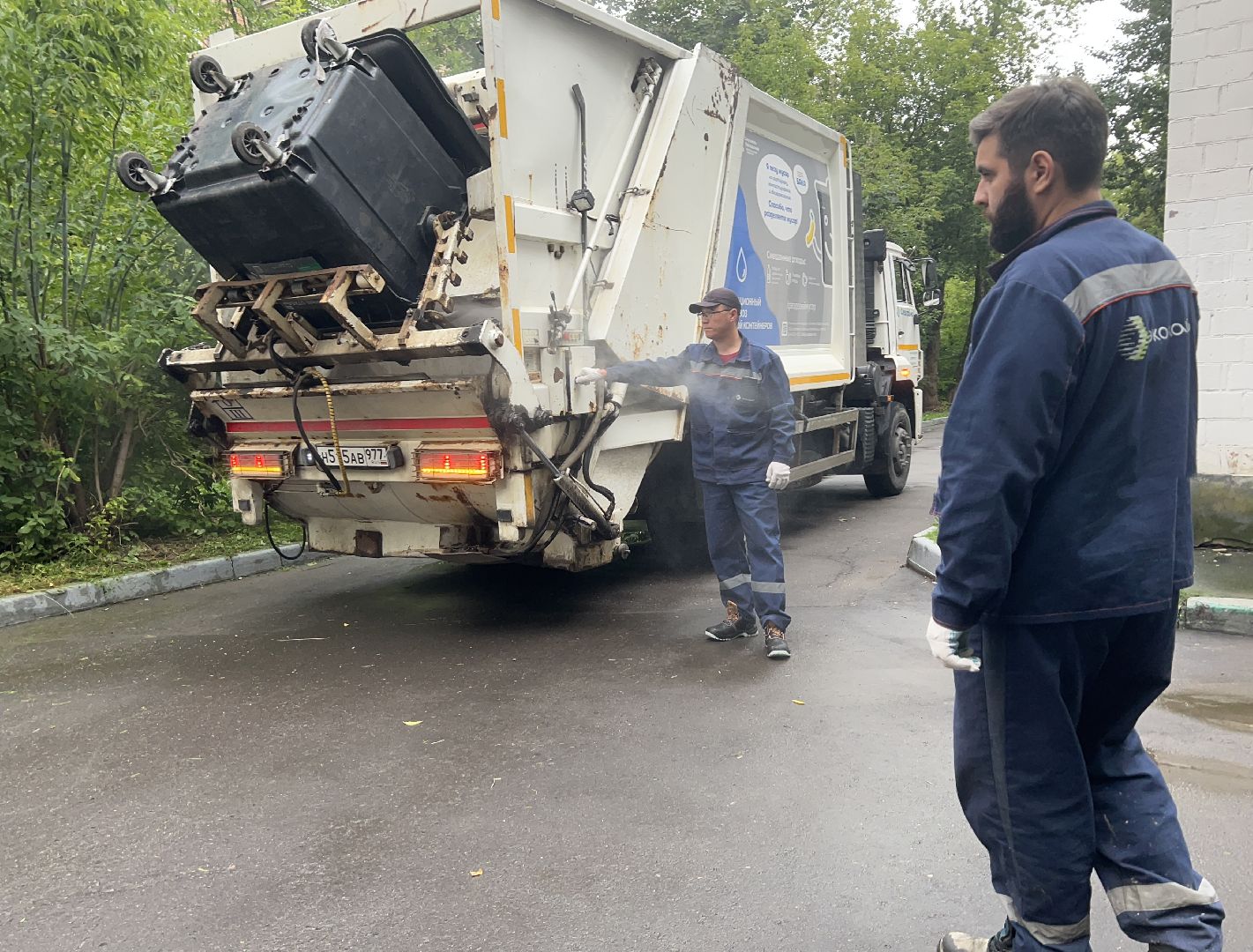 Химки, ЖКХ, благоустройство, мусорные контейнеры, сбор мусора