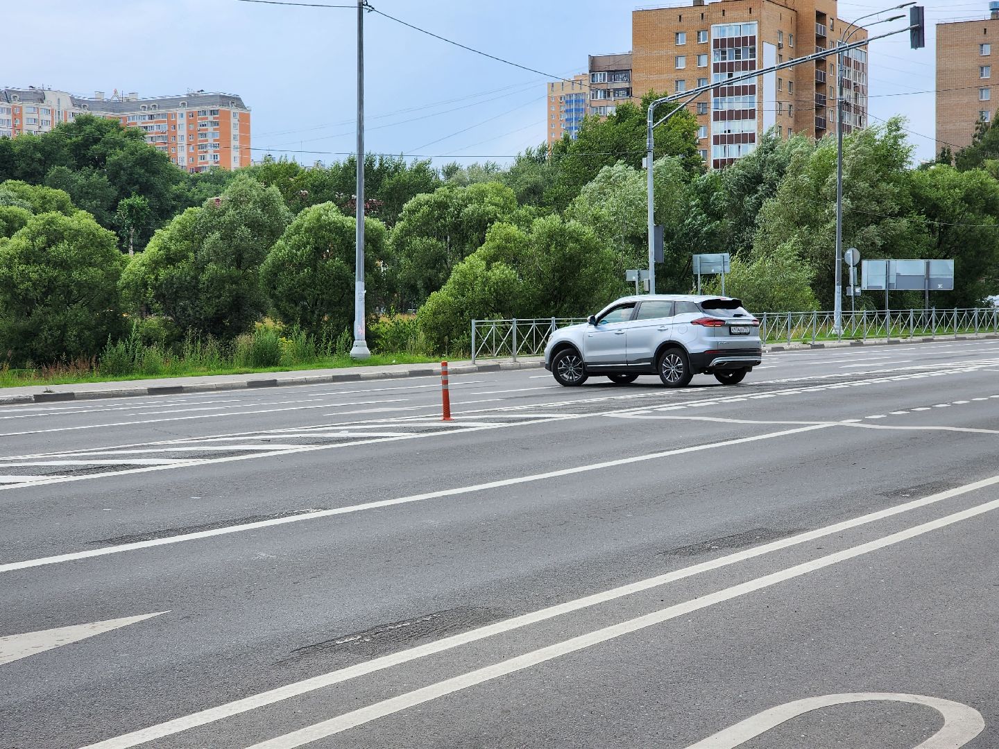 Одинцово, светофоры, разметка, схема движения,