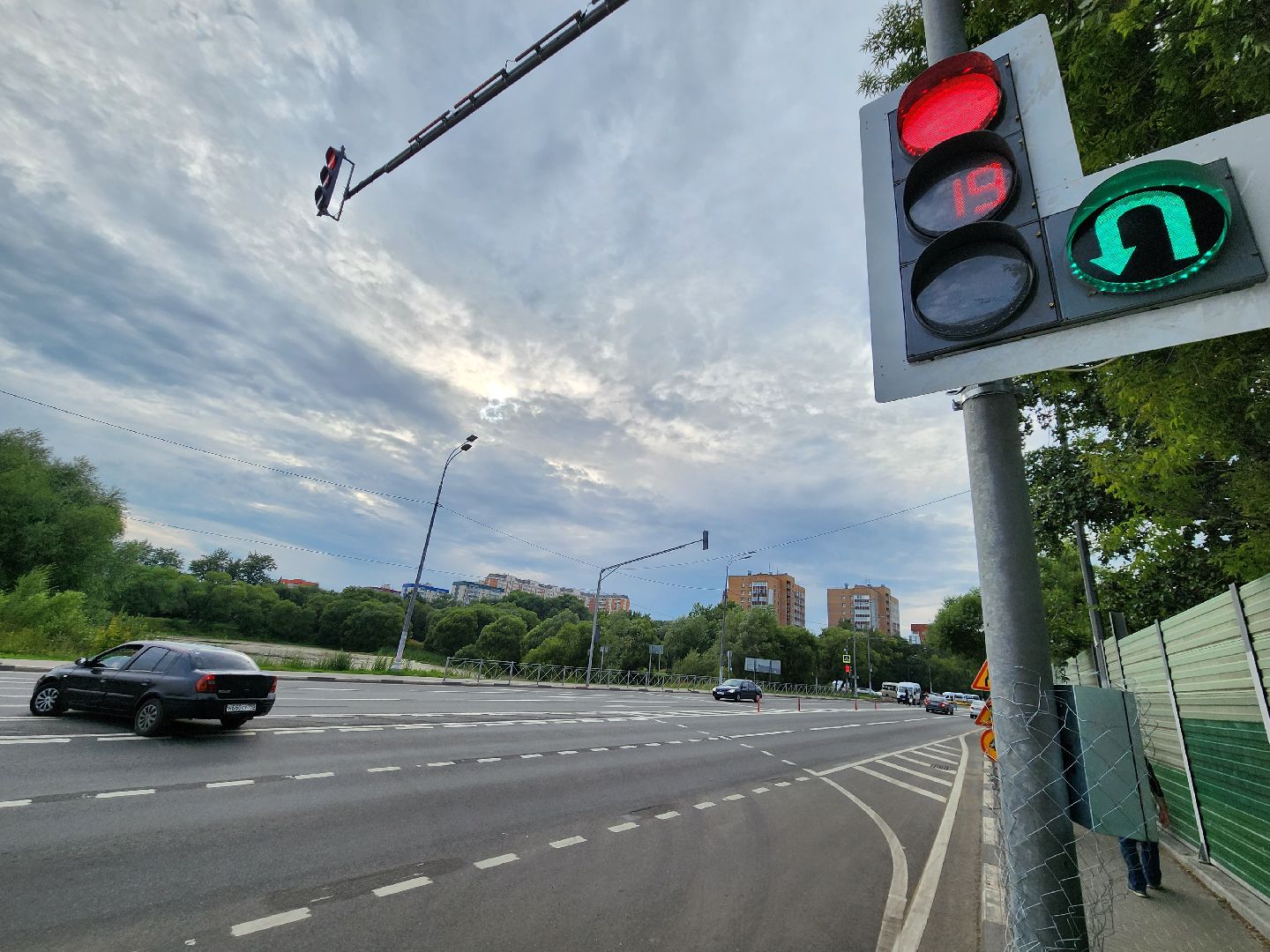 Одинцово, светофоры, разметка, схема движения,