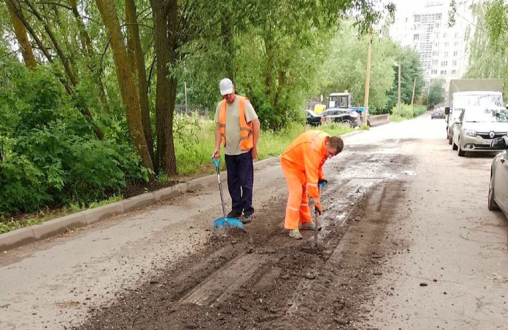 ямочный ремонт, ремонт дорог, дороги, транспорт