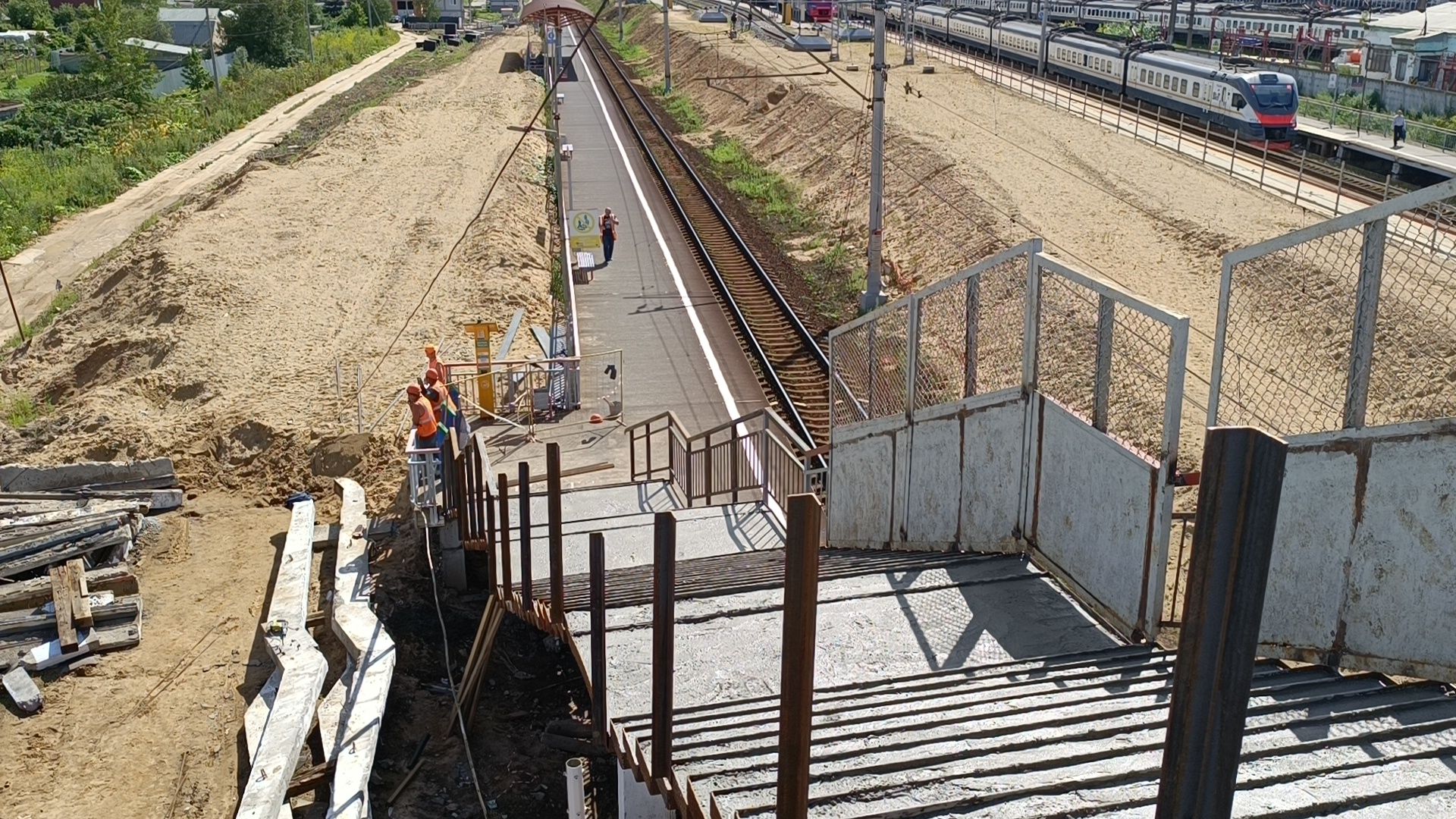 Лобня, транспорт, мост