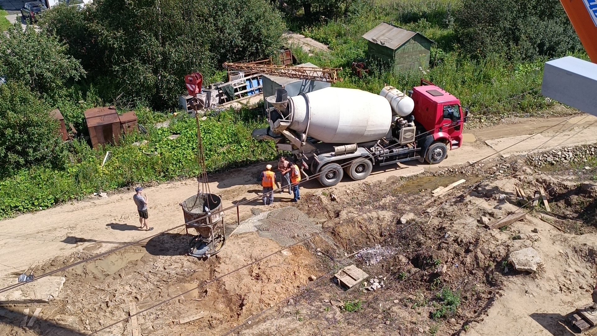 Лобня, транспорт, мост