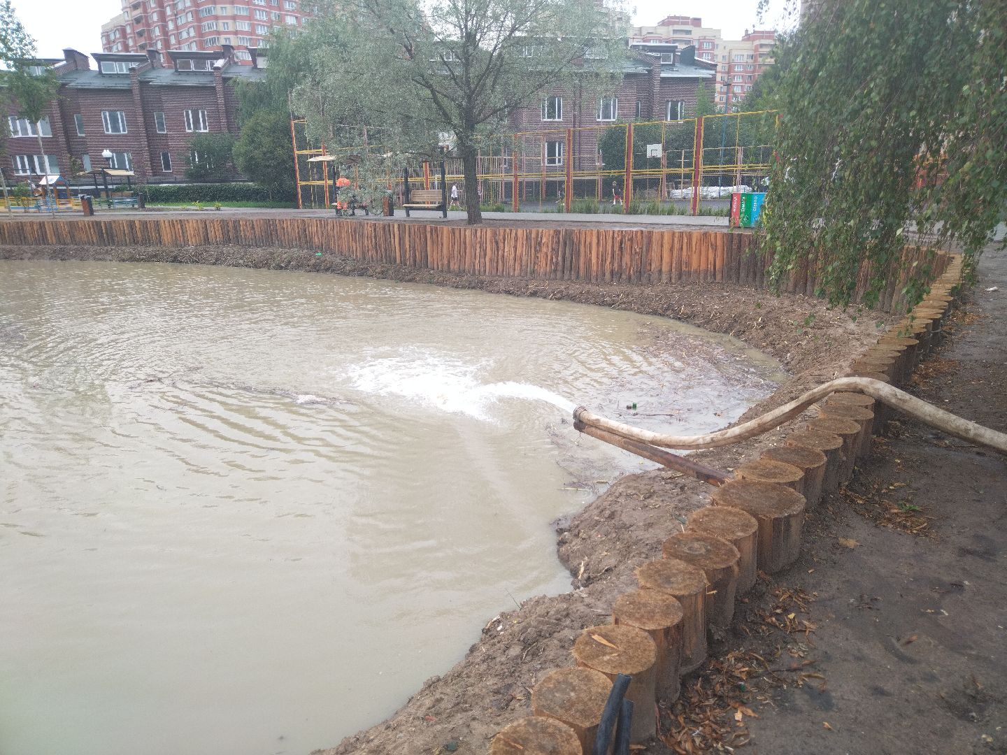 Алексеевский пруд, Мытищи, благоустройство, сквер на Сукромке