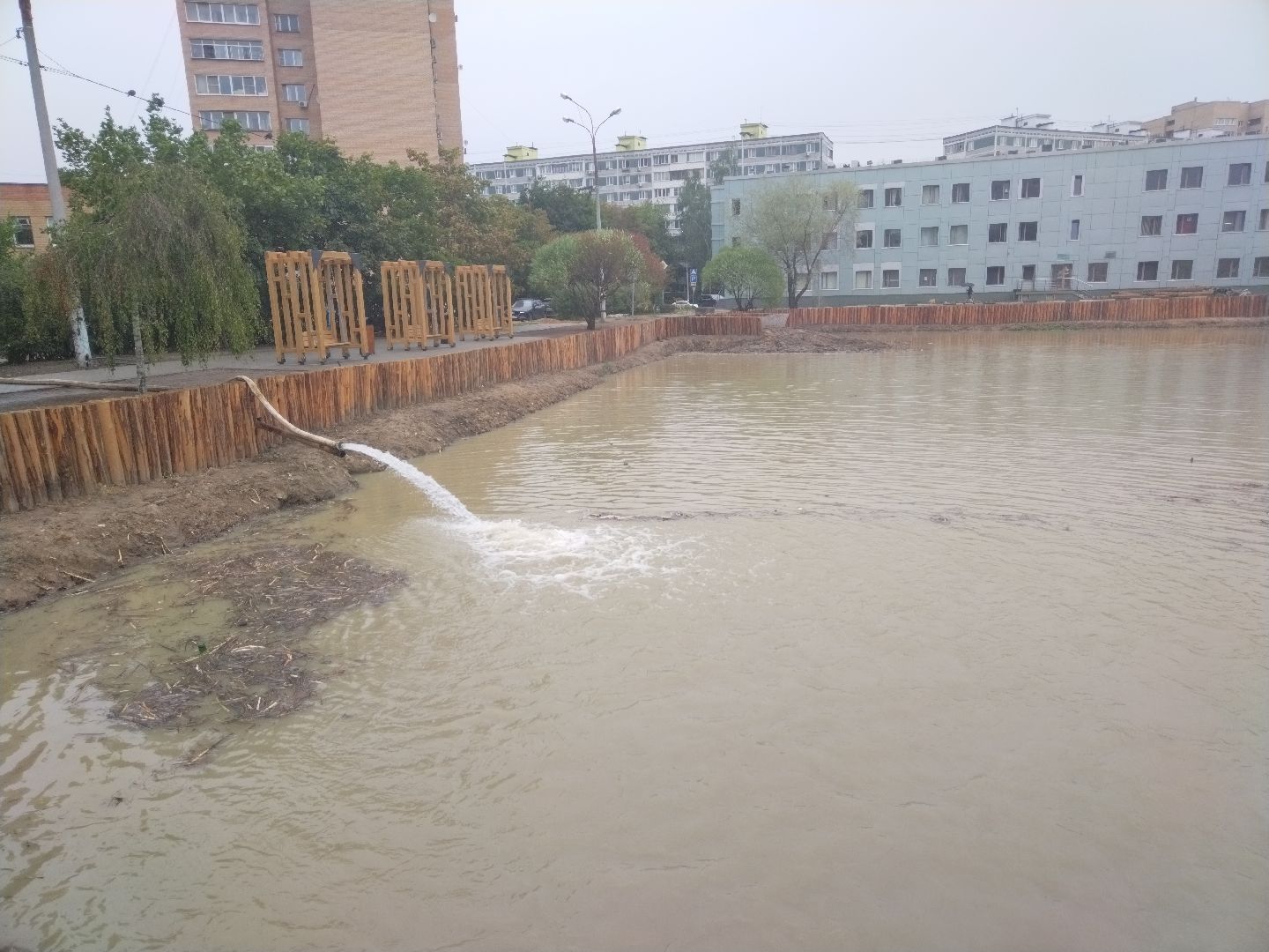 Алексеевский пруд, Мытищи, благоустройство, сквер на Сукромке