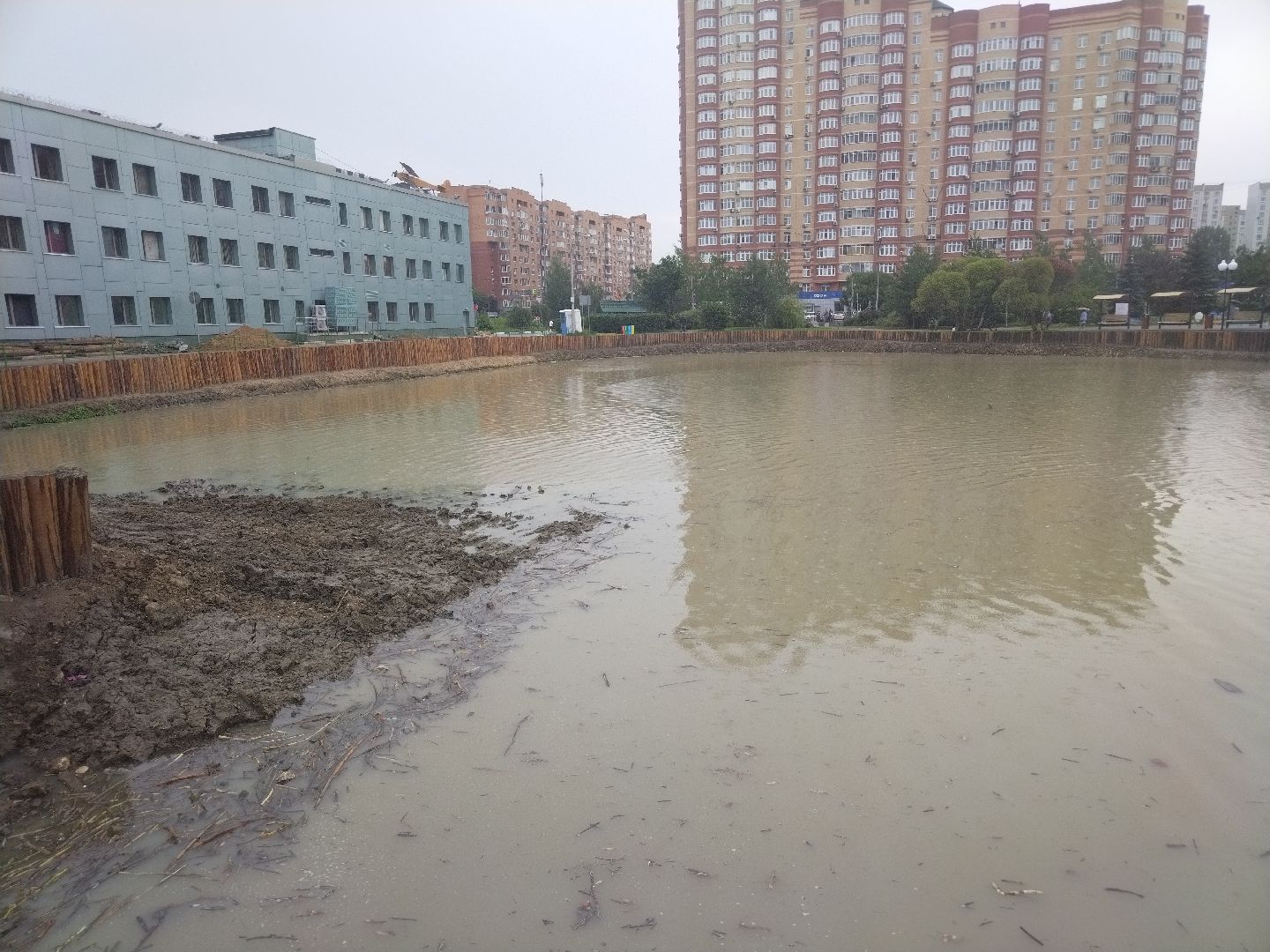 Алексеевский пруд, Мытищи, благоустройство, сквер на Сукромке