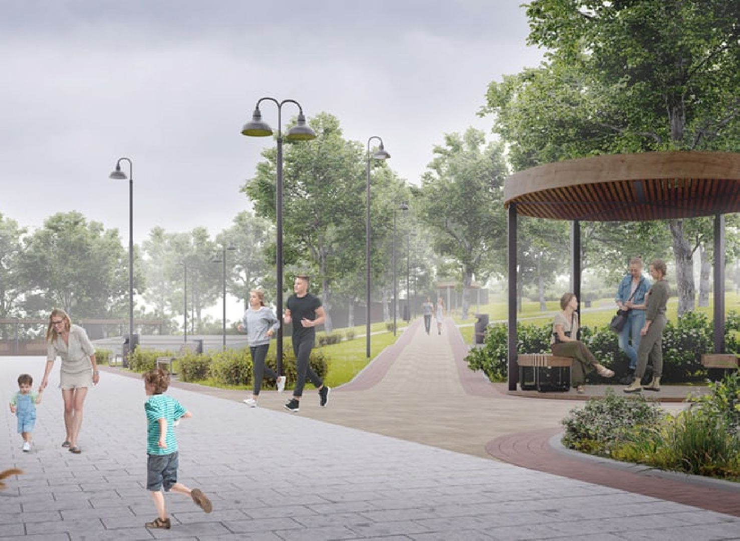 Кашира, благоустройство, Советская, Краеведческий музей, Летний сад