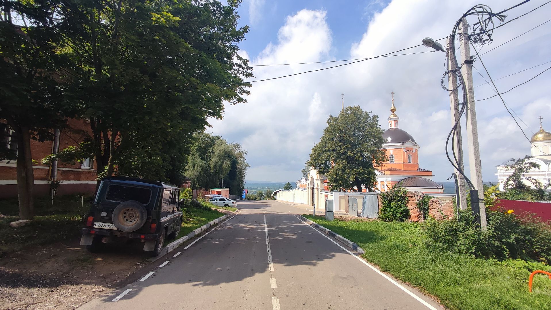 Кашира, благоустройство, Советская, Краеведческий музей, Летний сад