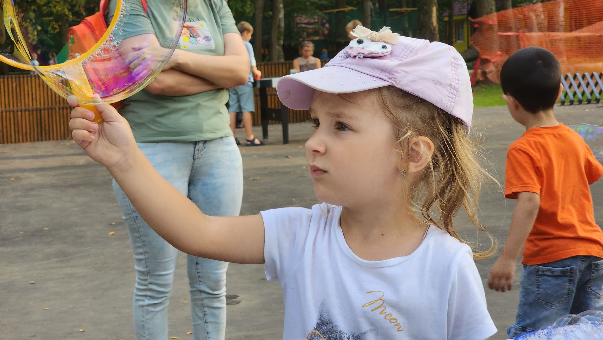 Ступино, молодежное лето, мыльные пузыри