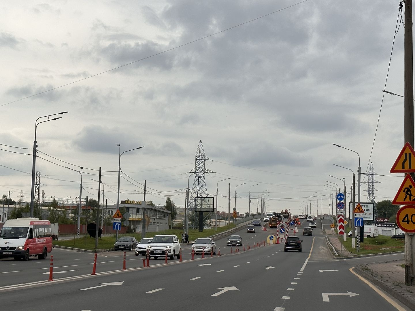 Одинцово, реконструкция эстакады, Дороги, Подмосковье