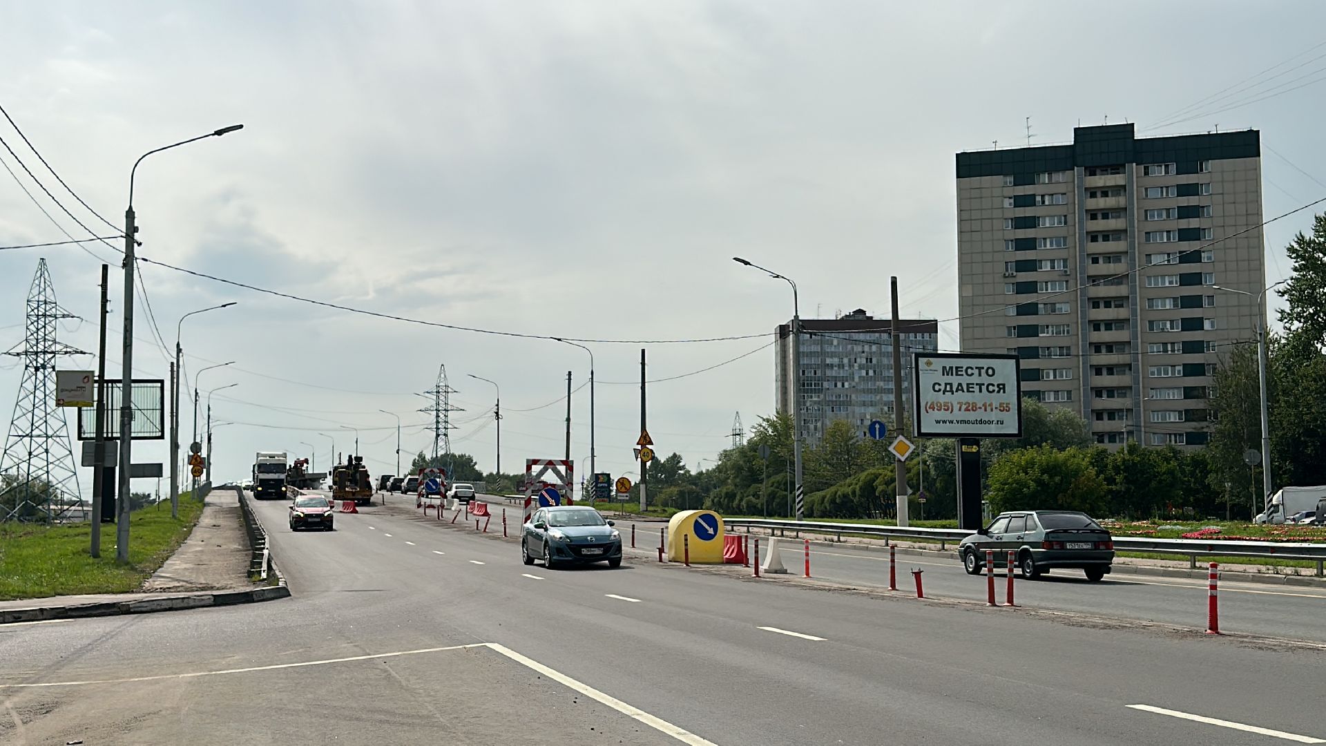 Одинцово, реконструкция эстакады, Дороги, Подмосковье