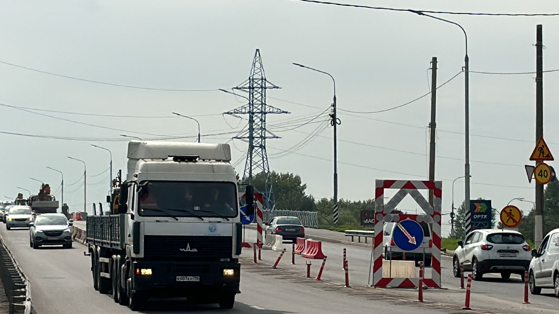 Одинцово, реконструкция эстакады, Дороги, Подмосковье