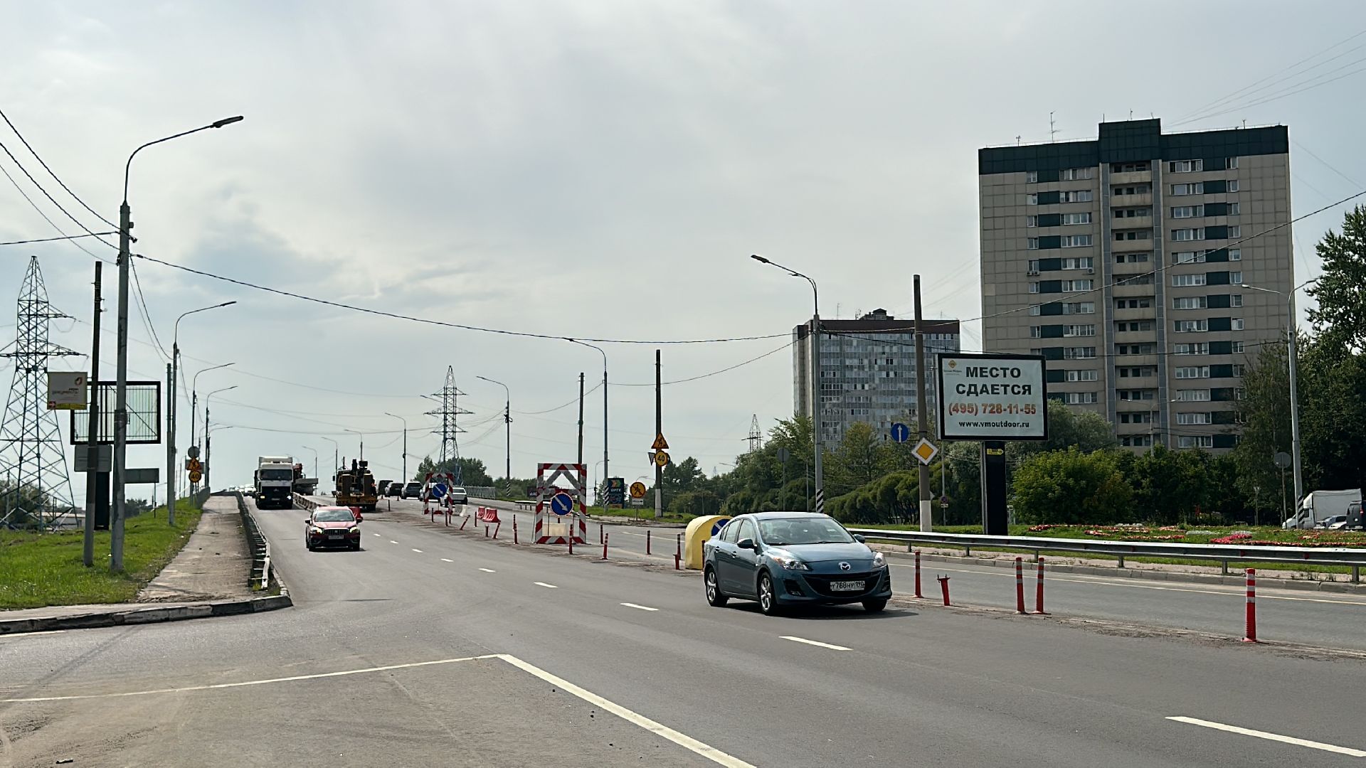 Одинцово, реконструкция эстакады, Дороги, Подмосковье