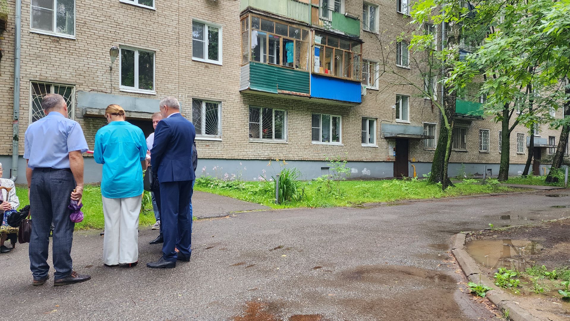 благоустройство, встречи с жителями,