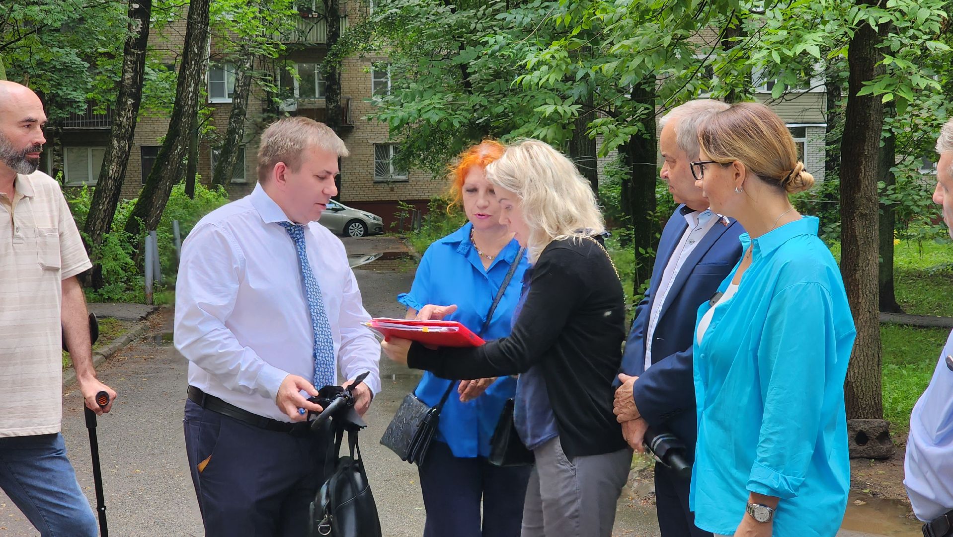 благоустройство, встречи с жителями,