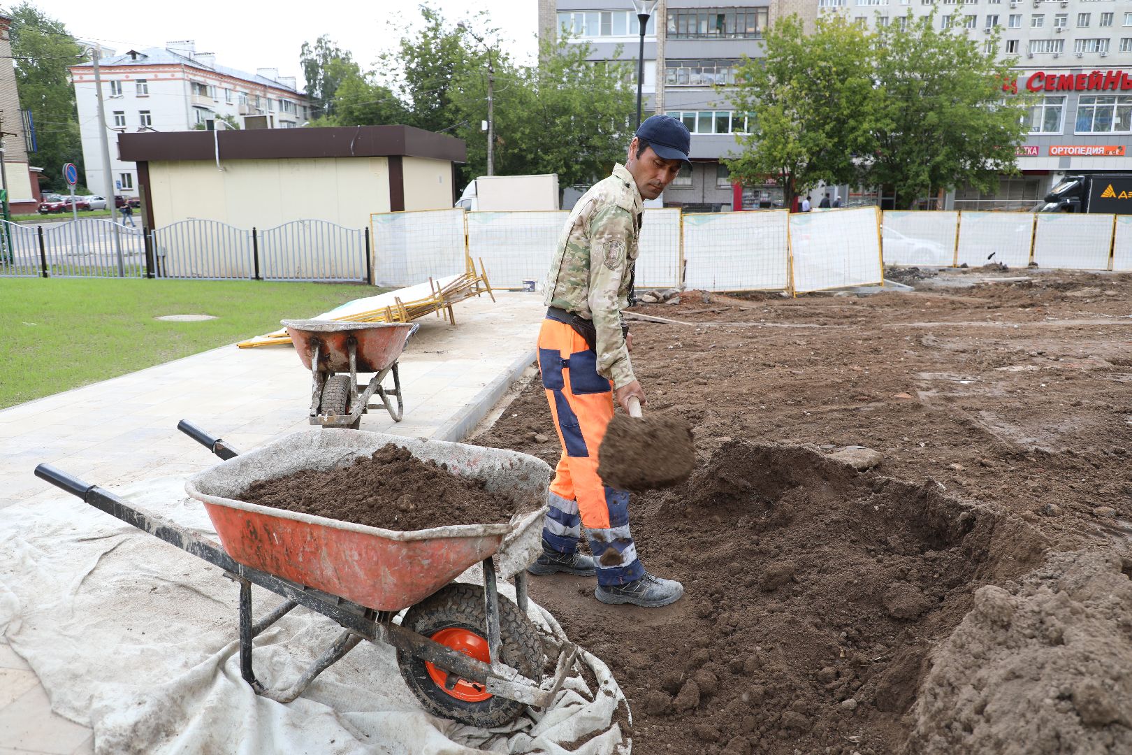 лыткарино, сквер, благоустройство