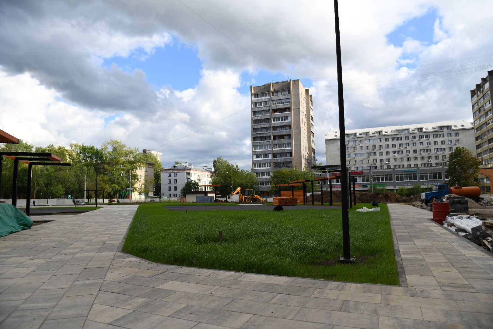 лыткарино, сквер, благоустройство