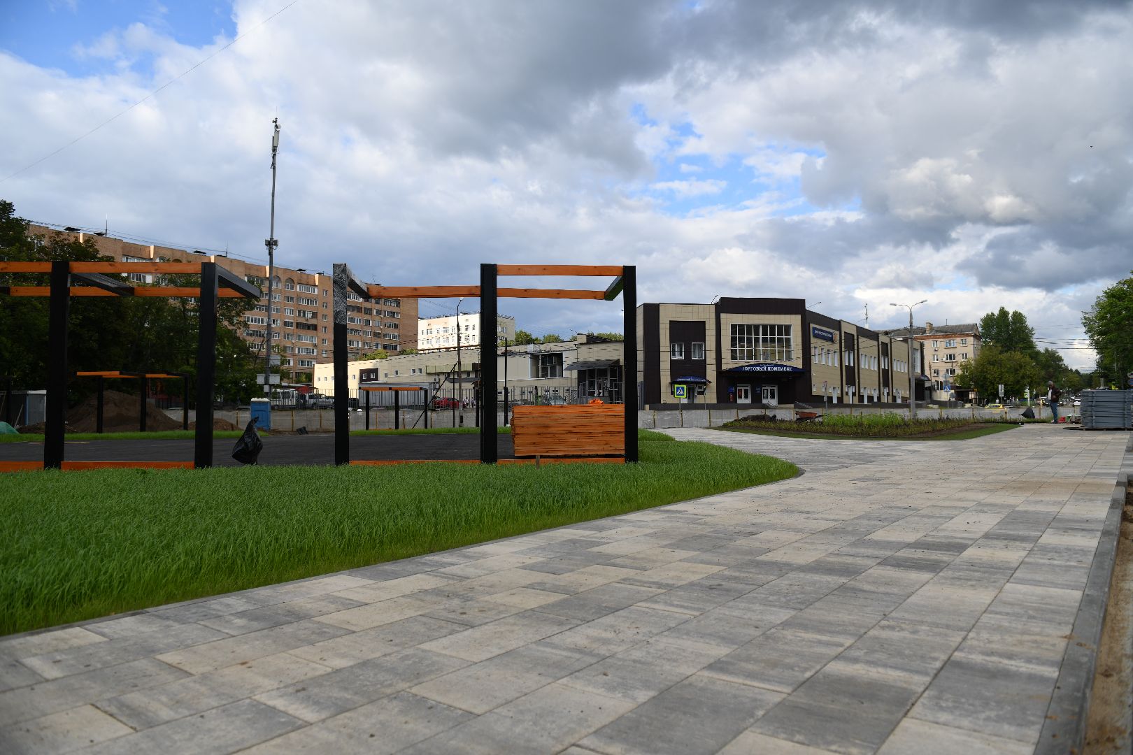 лыткарино, сквер, благоустройство