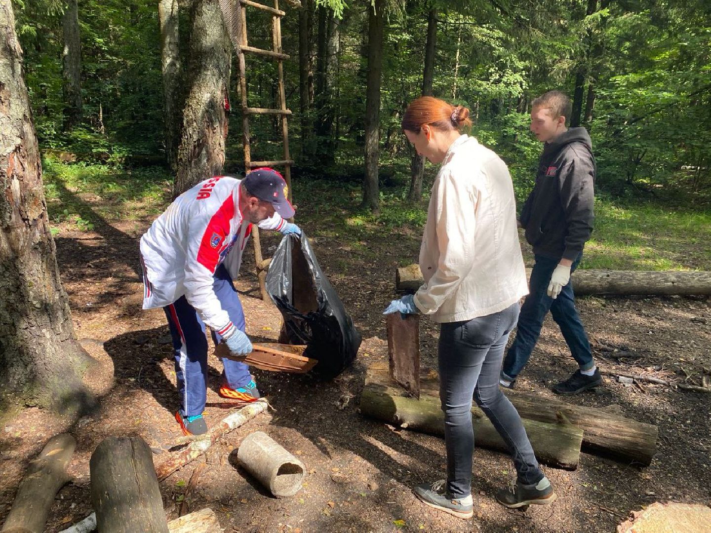 Субботник, благоустройство,Опалиха