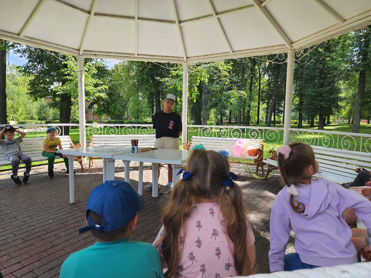 Павловский Посад, городской округ Павловский Посад, дети, праздник, желание, парк, лето