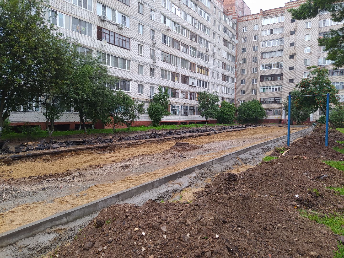 Дедовск, парковка, благоустройство