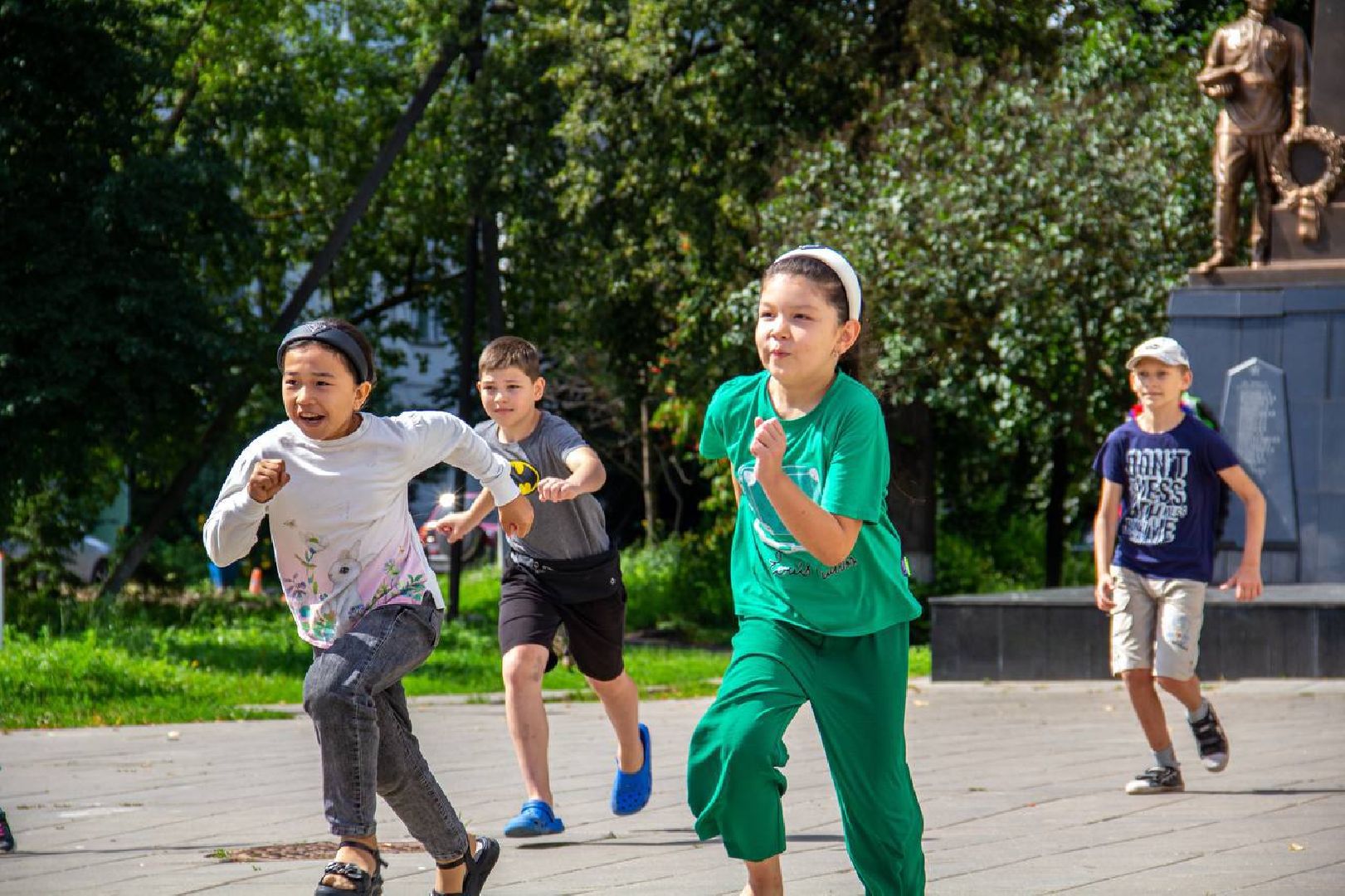 Подольск, игры, дети, лето в Подмосковье, праздник