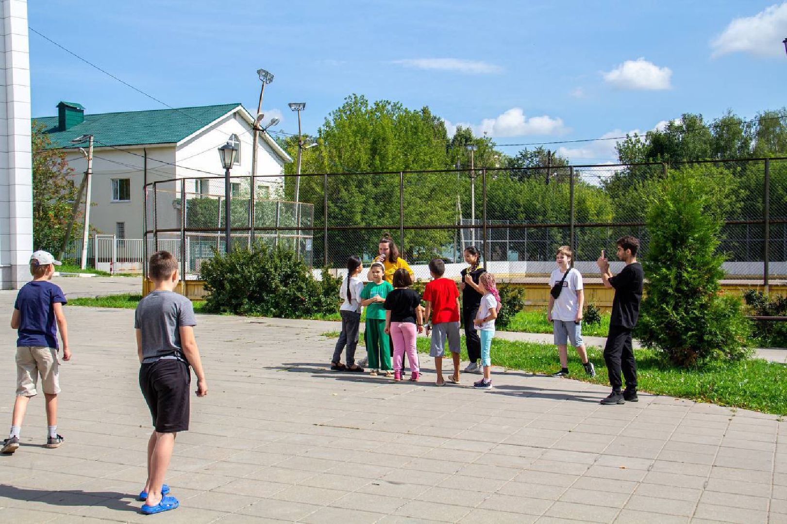 Подольск, игры, дети, лето в Подмосковье, праздник
