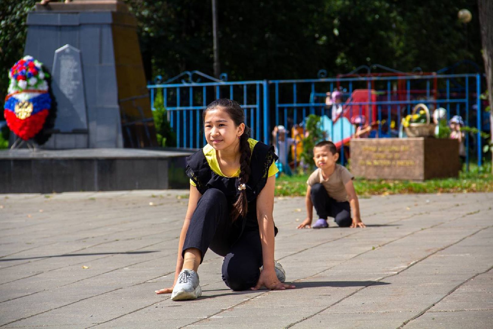 Подольск, игры, дети, лето в Подмосковье, праздник